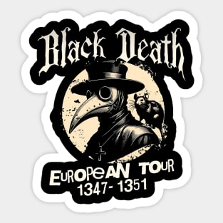 Black Death tour Sticker